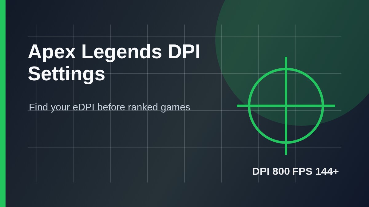 Best Apex Legends DPI settings