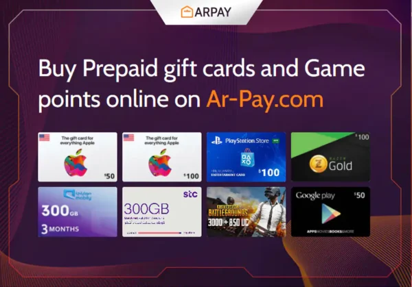 4 أسباب تدفعك لشراء بطاقات AR Pay مسبقة الدفع