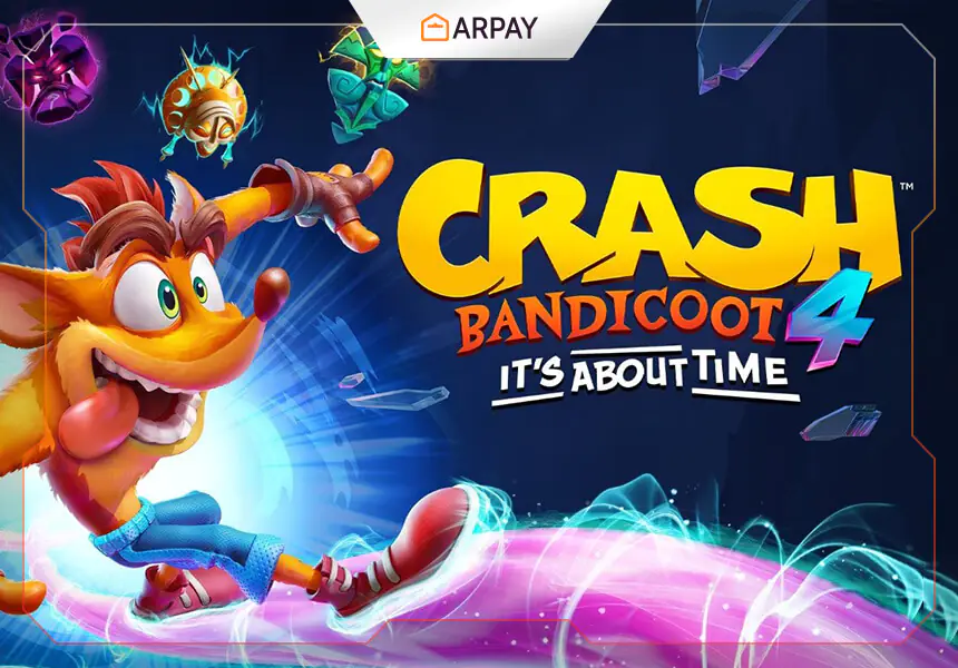 مراجعة لعبة Crash Bandicoot 4: It’s About Timeعلى أجهزة بلايستيشن